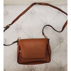 Brown crossbody bag